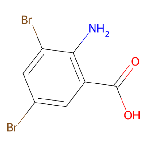 2-氨基-3,5-二溴苯甲酸,2-Amino-3,5-dibromobenzoic Acid