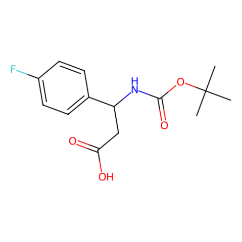 Boc-S-3-氨基-3-(4-氟-苯基)-丙酸,(S)-Boc-4-fluoro-β-Phe-OH