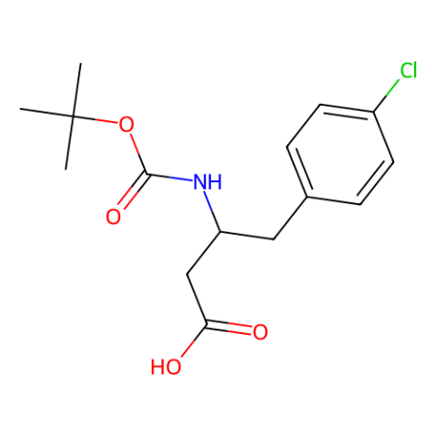 Boc-(S)-3-氨基-4-(4-氯苯基)丁酸,(S)-Boc-4-chloro-β-Homophe-OH