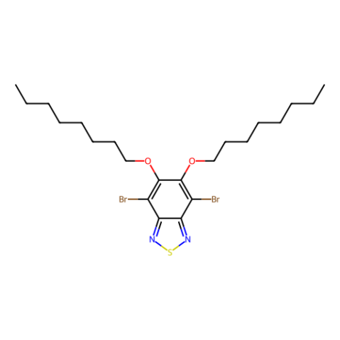 4,7-二溴-5,6-二正辛基氧代-2,1,3-苯并噻二唑,4,7-Dibromo-5,6-di-n-octyloxy-2,1,3-benzothiadiazole