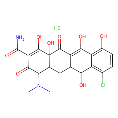 地美环素盐酸盐,Demeclocycline hydrochloride