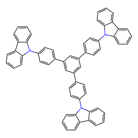 1,3,5-三[4-(9-咔唑基)苯基]苯,1,3,5-Tris[4-(9-carbazolyl)phenyl]benzene