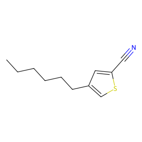 4-己基噻吩-2-甲腈,4-Hexylthiophene-2-carbonitrile