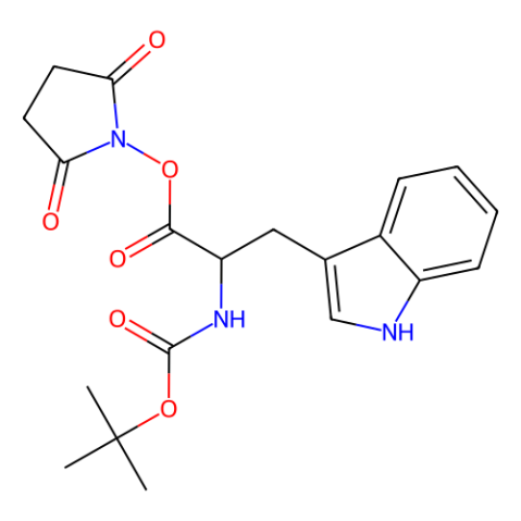 Nα-(叔丁氧羰基)-L-色氨酸 N-琥珀酰亚胺酯,Nα-(tert-Butoxycarbonyl)-L-tryptophan N-Succinimidyl Ester