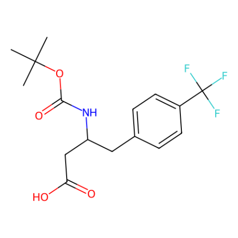 Boc-(S)-3-氨基-4-(4-三氟甲基苯基)-丁酸,(S)-Boc-2-(trifluoromethyl)-β-Homophe-OH