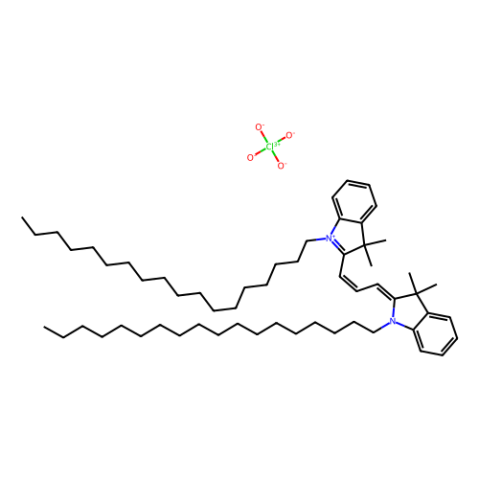 1,1'-双十八烷基-3,3,3',3'-四甲基吲哚菁高氯酸盐(DiI),1,1'-Dioctadecyl-3,3,3',3'-tetramethylindocarbocyanine perchlorate(DiI)