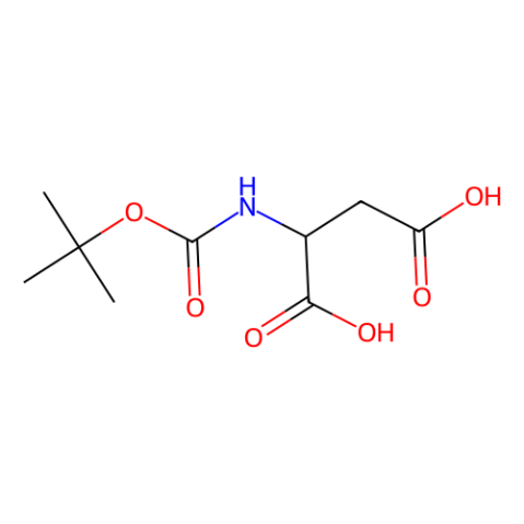 N-(叔丁氧羰基)-D-天冬氨酸,N-(tert-Butoxycarbonyl)-D-aspartic Acid