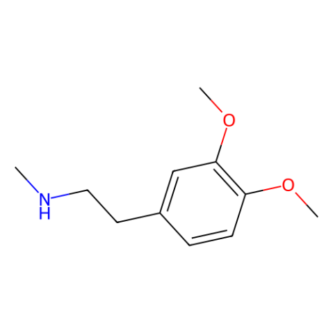 2-(3,4-二甲氧基苯基)-N-甲基乙胺,2-(3，4-Dimethoxyphenyl)-N-methylethylamine