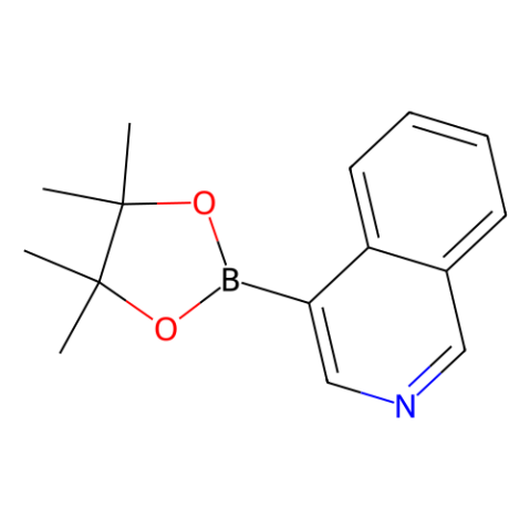 4-异喹啉硼酸频哪醇酯,4-(4,4,5,5-Tetramethyl-1,3,2-dioxaborolan-2-yl)isoquinoline