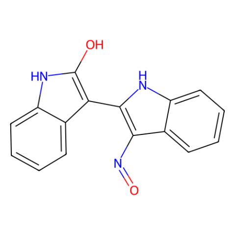 靛玉红-3'-单肟,Indirubin-3′-oxime