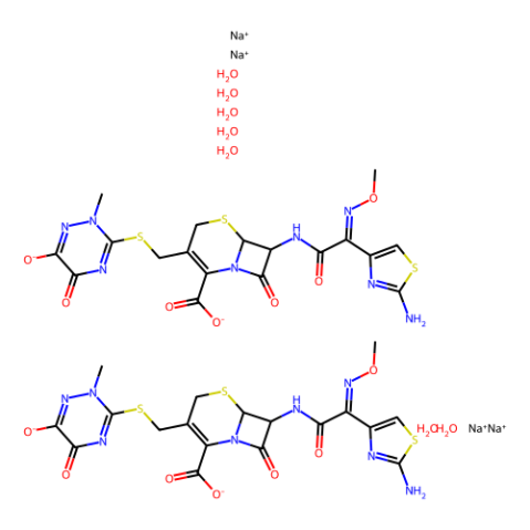 頭孢曲松鈉,Ceftriaxone Sodium Trihydrate