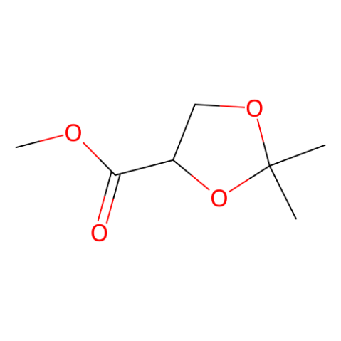 (S)-(-)-2,2-二甲基-1,3-二氧戊环-4-羧酸甲酯,(-)-Methyl (S)-2,2-dimethyl-1,3-dioxolane-4-carboxylate