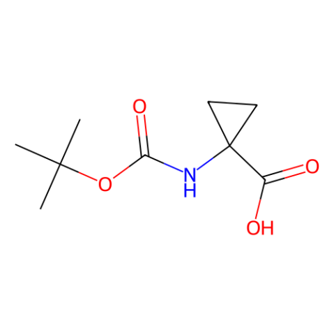 Boc-1-氨基环丙基甲酸,1-(Boc-amino)cyclopropanecarboxylic acid