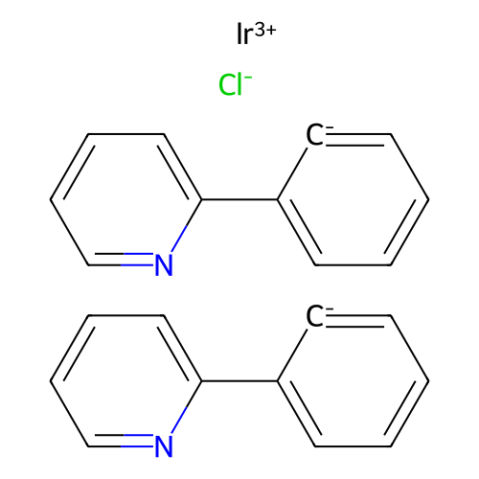 二氯四[2-(2-吡啶基)苯基]二铱(III),Dichlorotetrakis(2-(2-pyridinyl)phenyl)diiridium(III)