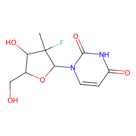 (2'R)-2'-脱氧-2'-氟-2'-甲基脲苷,PSI-6206