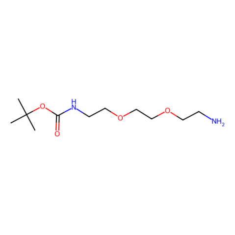 N-Boc-2,2′-(亚乙二氧基)二乙胺,N-Boc- 2,2′-(ethylenedioxy)diethylamine