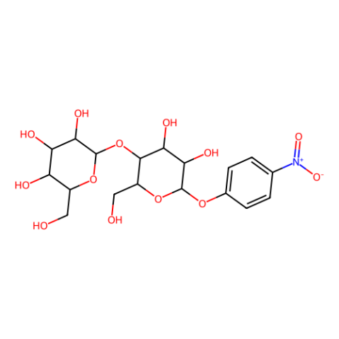 4-硝基苯基-β-D-纤维二糖,4-Nitrophenyl β-D-cellobioside
