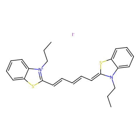 3,3'-二丙基硫杂二羰花青碘化物,3,3'-Dipropylthiadicarbocyanine iodide