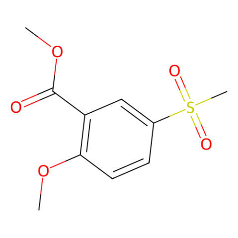 2-甲氧基-5-(甲磺酰基)苯甲酸甲酯,Methyl 2-Methoxy-5-(methylsulfonyl)benzoate
