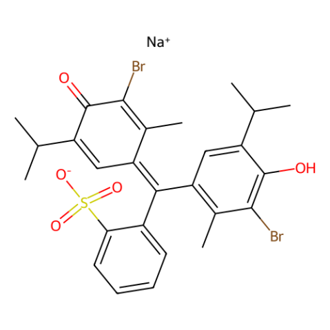 溴百里香酚兰钠,Bromothymol blue sodium salt