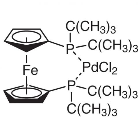 1,1'-双(二-叔丁基膦)二茂铁二氯合钯,1,1'-Bis(di-tert-butylphosphino)ferrocene palladium dichloride