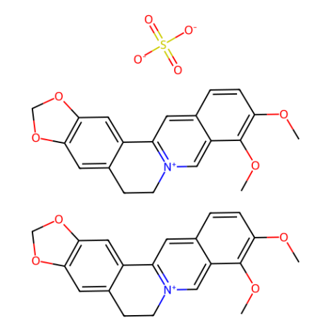 硫酸黄连素水合物,Berberine Sulfate Hydrate