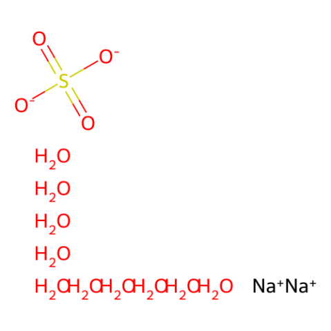 结晶硫酸钠,十水,Sodium sulfafe decahydrate