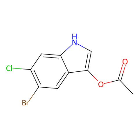 5-溴-6-氯-3-吲哚基乙酸酯,5-Bromo-6-Chloro-3-Indolyl Acetate