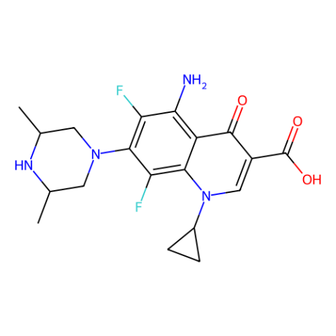 司帕沙星,Sparfloxacin