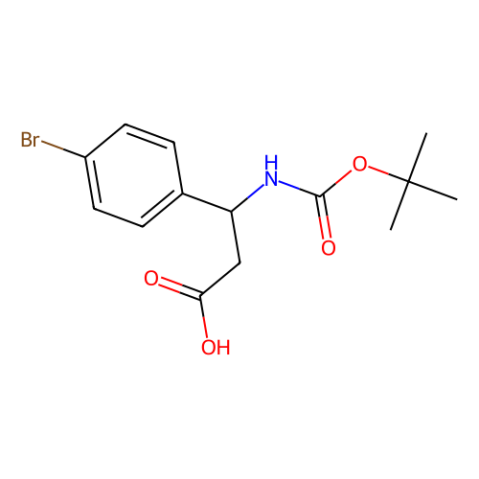Boc-S-3-氨基-3-(4-溴-苯基)-丙酸,(S)-Boc-4-bromo-β-Phe-OH