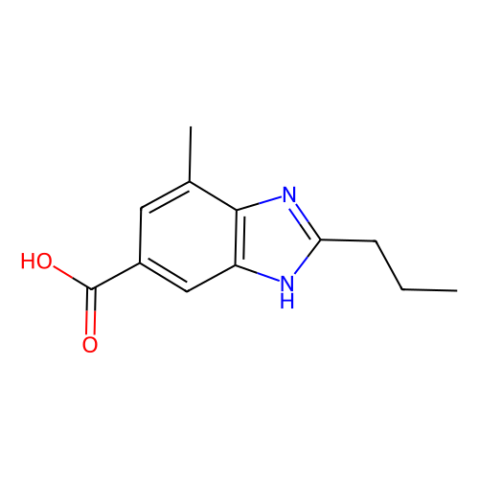 4-甲基-2-丙基-6-苯并咪唑羧酸,4-Methyl-2-propyl-6-benzimidazolecarboxylic Acid