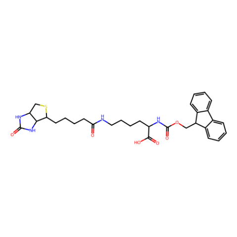 N-FMOC-N’-生物素-L-赖氨酸,Nα-Fmoc-Nε-biotinyl-L-lysine