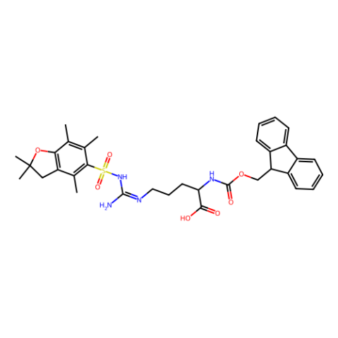 Nα-Fmoc-Nω-Pbf-D-精氨酸,Fmoc-D-Arg(Pbf)-OH