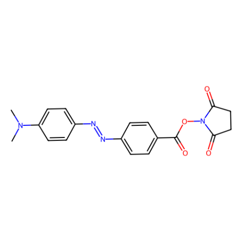 4-[4-(二甲氨基)苯基偶氮]苯甲酸 N-琥珀酰亞胺酯,4-[4-(Dimethylamino)phenylazo]benzoic acid N-succinimidyl ester