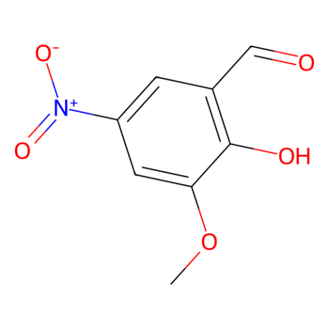 2-羟基-3-甲氧基-5-硝基苯甲醛,2-Hydroxy-5-nitro-m-anisaldehyde