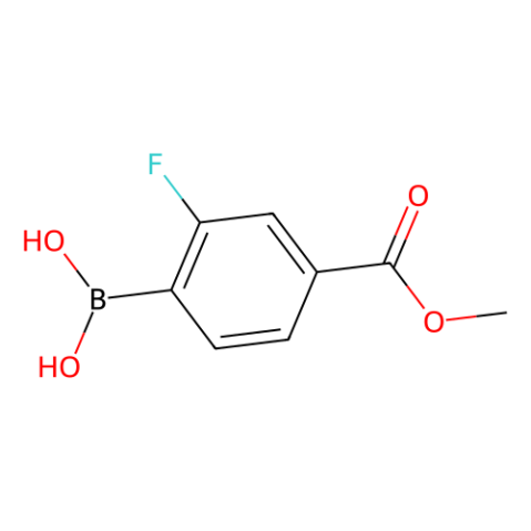 2-氟-4-(甲氧基羰基)苯硼酸 (含有数量不等的酸酐),2-Fluoro-4-(methoxycarbonyl)benzeneboronic acid (contains varying amounts of Anhydride)