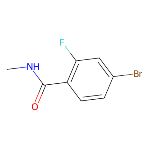 4-溴-2-氟-N-甲基苯甲酰胺,4-Bromo-2-fluoro-N-methylbenzamide