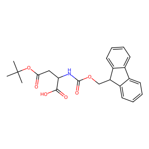 N-芴甲氧羰基-D-天冬氨酸-4-叔丁酯,Fmoc-D-Asp(OtBu)-OH