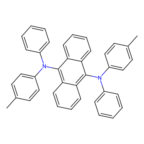 9,10-二[N-(對(duì)甲苯基)苯胺基]蒽,9,10-Bis[N-(p-tolyl)anilino]anthracene