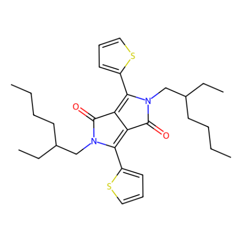 2,5-双(2-乙基己基)-3,6-二(2-噻吩基)-2,5-二氢吡咯并[3,4-c]吡咯-1,4-二酮,2,5-Bis(2-ethylhexyl)-3,6-di(2-thienyl)-2,5-dihydropyrrolo[3,4-c]pyrrole-1,4-dione