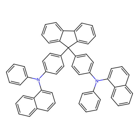 9,9-双[4-[N-(1-萘基)苯胺基]苯基]芴,9,9-Bis[4-[N-(1-naphthyl)anilino]phenyl]fluorene