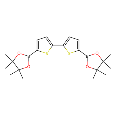 5,5'-双(4,4,5,5-四甲基-1,3,2-二氧硼戊环-2-基)-2,2'-联噻吩,5,5'-Bis(4,4,5,5-tetramethyl-1,3,2-dioxaborolan-2-yl)-2,2'-bithiophene