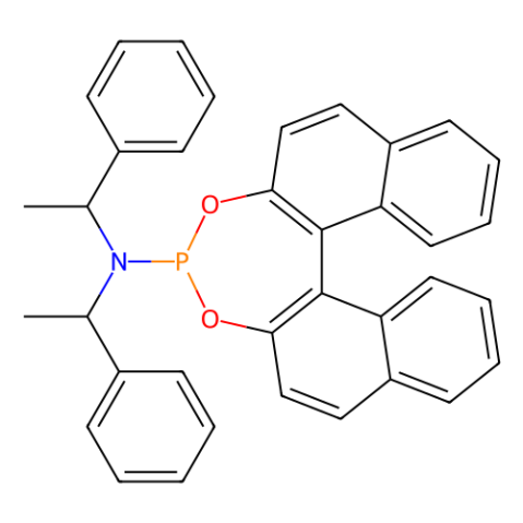 (S,S,S)-(3,5-二氧杂-4-磷环庚并[2,1-a:3,4-a']二萘-4-基)双(1-苯基乙基)胺,(S,S,S)-(3,5-Dioxa-4-phosphacyclohepta[2,1-a:3,4-a']dinaphthalen-4-yl)bis(1-phenylethyl)amine