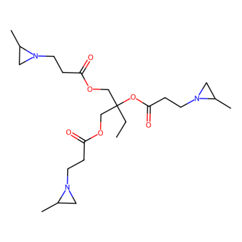 三官能團(tuán)氮丙啶交聯(lián)劑,Trimethylolpropane tris(2-methyl-1-aziridinepropionate)