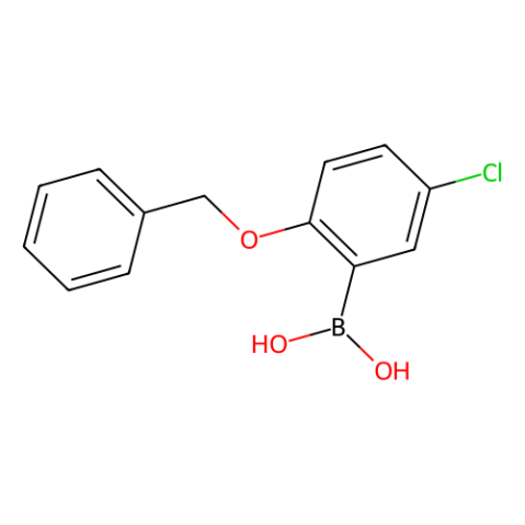 2-芐氧基-5-氯苯硼酸(含有數(shù)量不等的酸酐),2-Benzyloxy-5-chlorophenylboronic Acid (contains varying amounts of Anhydride)