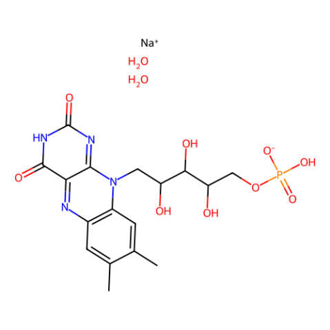核黄素-5′-磷酸钠盐水合物,Riboflavin 5′-monophosphate sodium salt hydrate