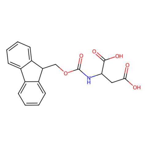 N-[(9H-芴-基甲氧基)羰基]-D-天冬氨酸,N-[(9H-Fluoren-9-ylmethoxy)carbonyl]-D-aspartic Acid