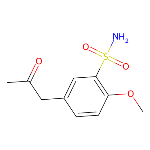 5-丙酮基-2-甲氧基苯磺酰胺,5-Acetonyl-2-methoxybenzenesulfonamide