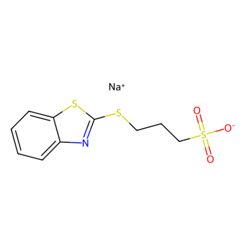 3-(苯并噻唑-2-巯基)丙烷磺酸钠,Sodium 3-(benzothiazol-2-ylthio)-1-propanesulfonate