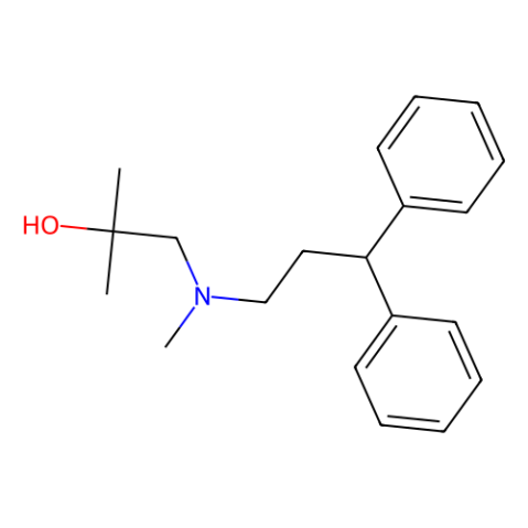 1-[(3,3-二苯基丙基)(甲基)氨基]-2-甲基-2-丙醇,1-[(3,3-Diphenylpropyl)(methyl)amino]-2-methyl-2-propanol